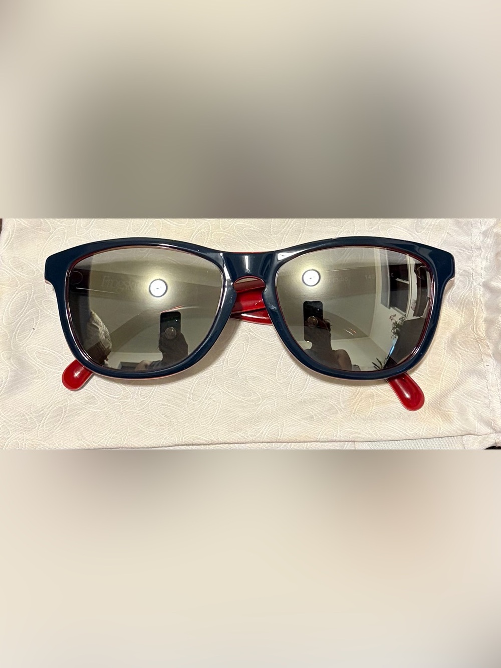 Oakley Red/White and Blue Frogskins LX
